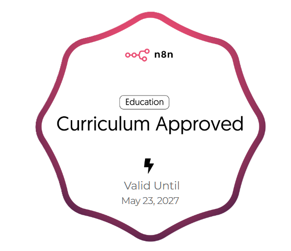 n8n approved badge